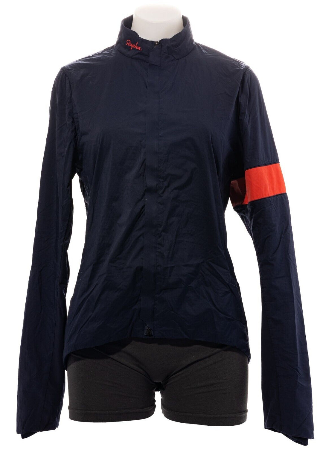 Rapha Souplesse Insulated Jacket Women LARGE Navy Road Mountain Bike Gravel Race