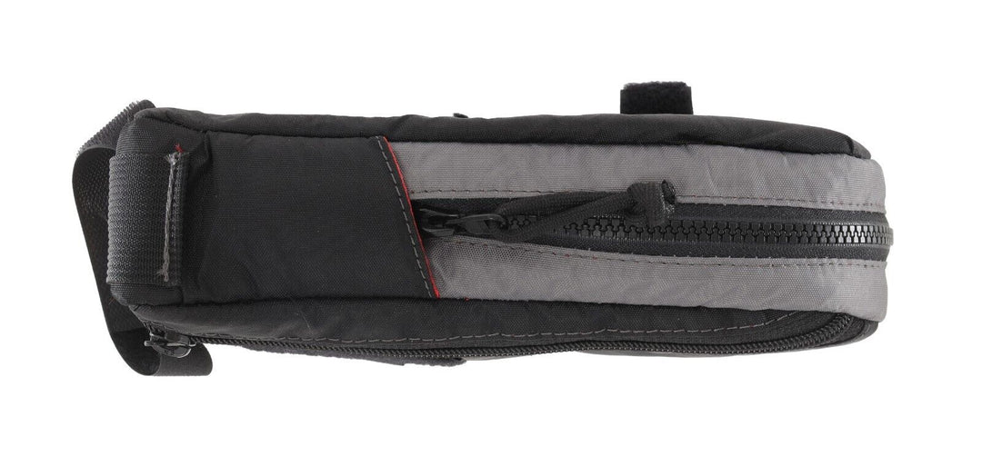 Pedal Stoke Custom Top Tube Bag Waterproof MTB Gravl Bike BLACK/GREY Bikepacking