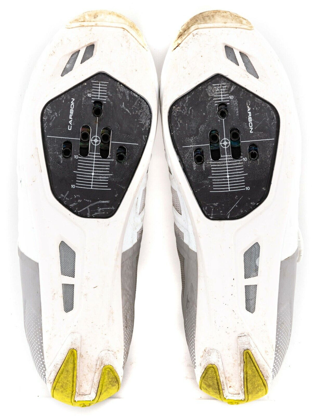 Pearl Izumi Attack Women Carbon Road Bike Shoes EU 42 US 11.5 White 3 Bolt BOA