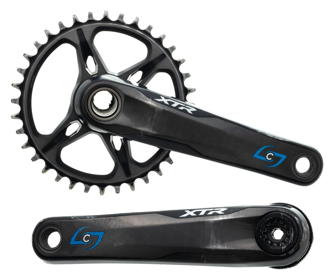 Shimano XTR M9120 170mm 1x 12 Spd Dual-Sided Stages Power Meter Crankset 36T MTB