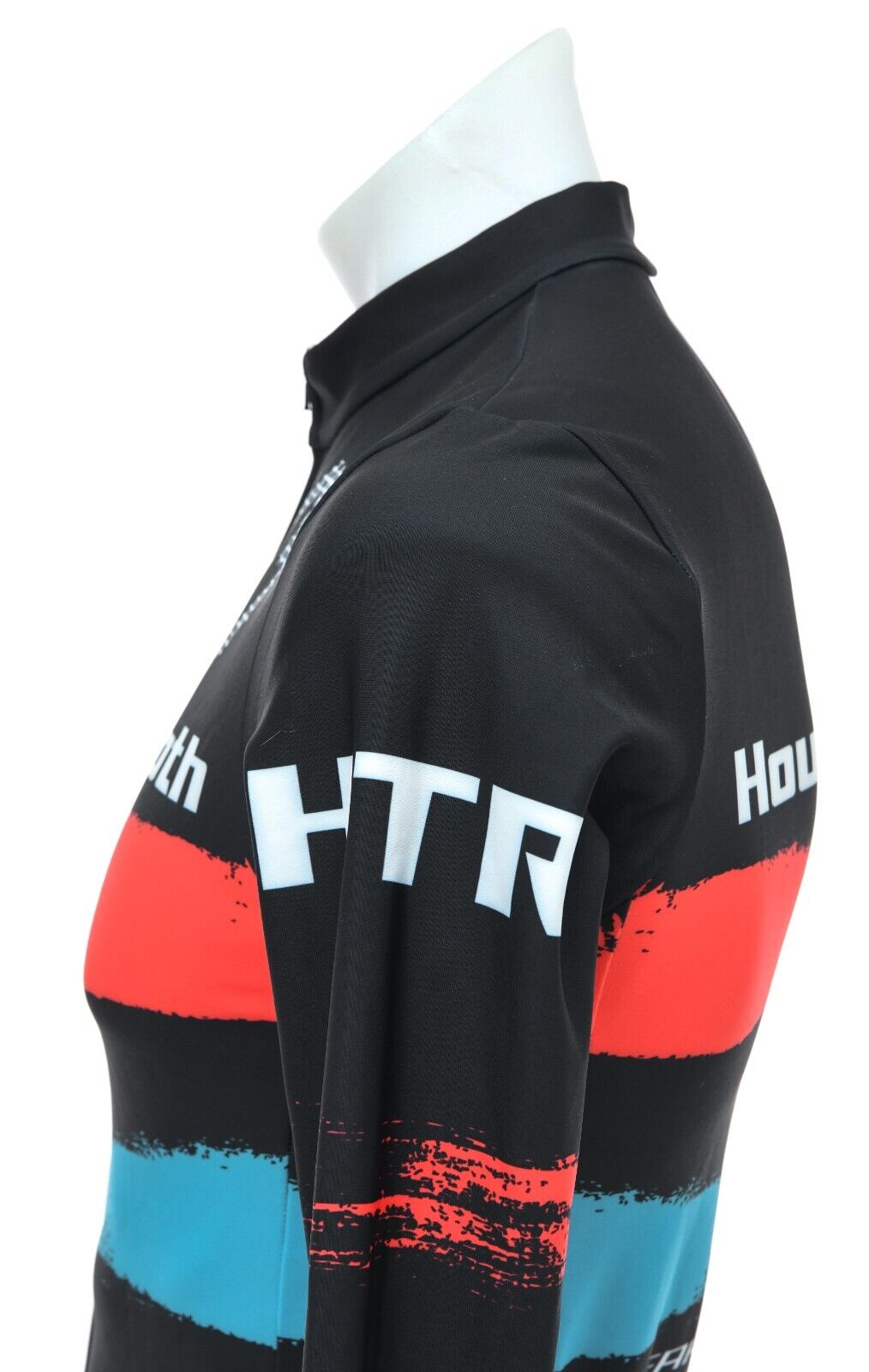 Panache Houndstooth Racing Pro Thermal Long Slv Jersey Men MEDIUM Black Bike HTR