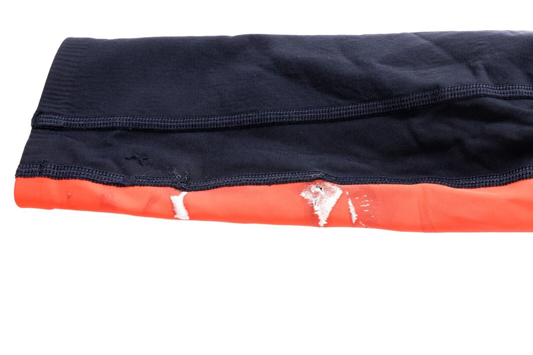 Rapha Souplesse Winter Bib Tights with Pad Women MEDIUM Navy Orange Road Bike