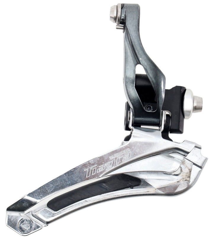 Shimano Tiagra FD-4700 2x 10 Speed Road Bike Front Derailleur Braze On Gravel TT