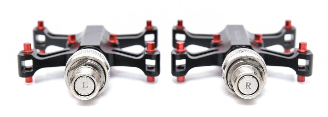 Promend PD-F57 Quick Release Folding Bike Flat Pedal Steel Alloy MTB 9/16