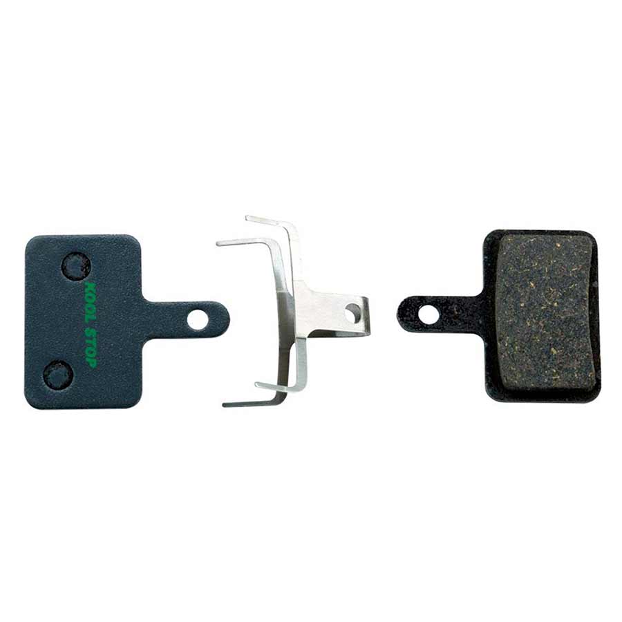 Kool Stop, Electric Bike Compound, Disc Brake Pads, Shape: SRAM Level/2 Piece Road, Organic, Pair