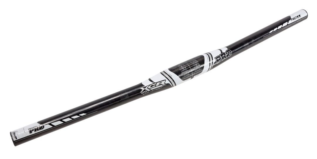 PRO XCR Flat UD Carbon Mtn Bike Handlebar 31.8 x 580mm 0mm Rise 5° Sweep MTB XC