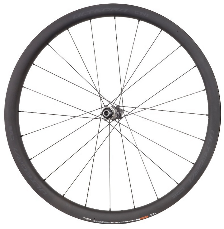 Shimano Ultegra WH-R8170 C36 Carbon CL Disc Tubeless Road FRONT Wheel 100mm 700c