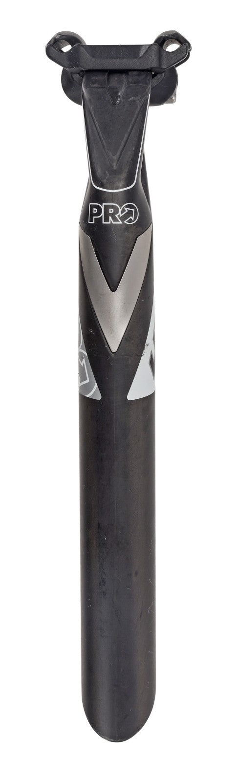 PRO Vibe Carbon Road Bike Seatpost 31.6 x 280mm 25mm Offset Black 7x 7mm Gravel