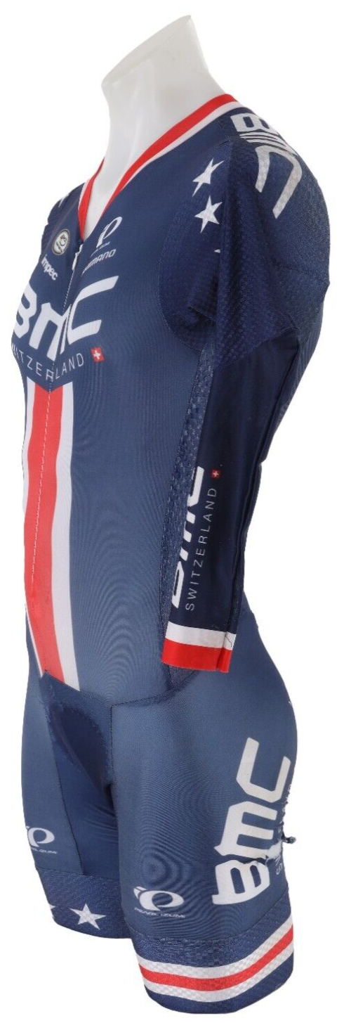 Pearl Izumi BMC Pro Cycling Team USA Champ Long Slv Mach 5 Speedsuit Men MEDIUM