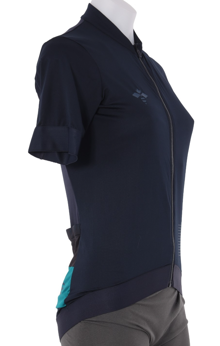 Rapha Pro Team Training Short Sleeve Jersey Women MEDIUM Dark Navy Road Bike