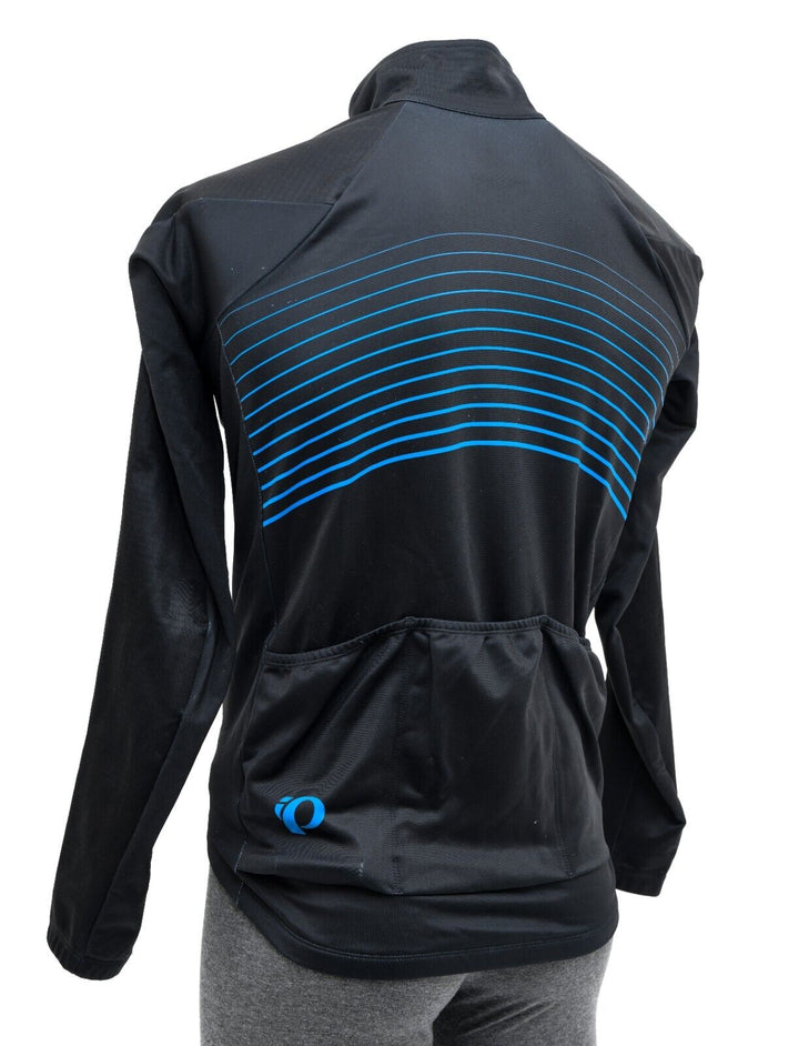 Pearl Izumi Thermal Softshell Jacket Men MEDIUM Black Road Bike Gravel Mountain