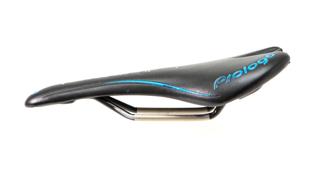 Prologo Nago T 2.0 Bike Saddle 134mm Black 7 x 7mm Alloy Mountain Gravel