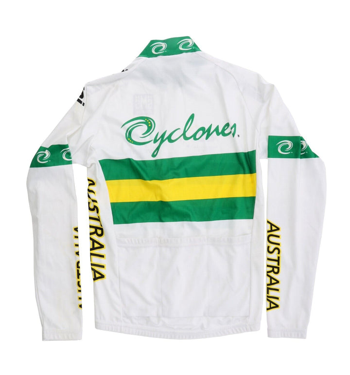 Santini Australia National Team Long Sleeve Cycling Jersey Men XS Road Bike Race