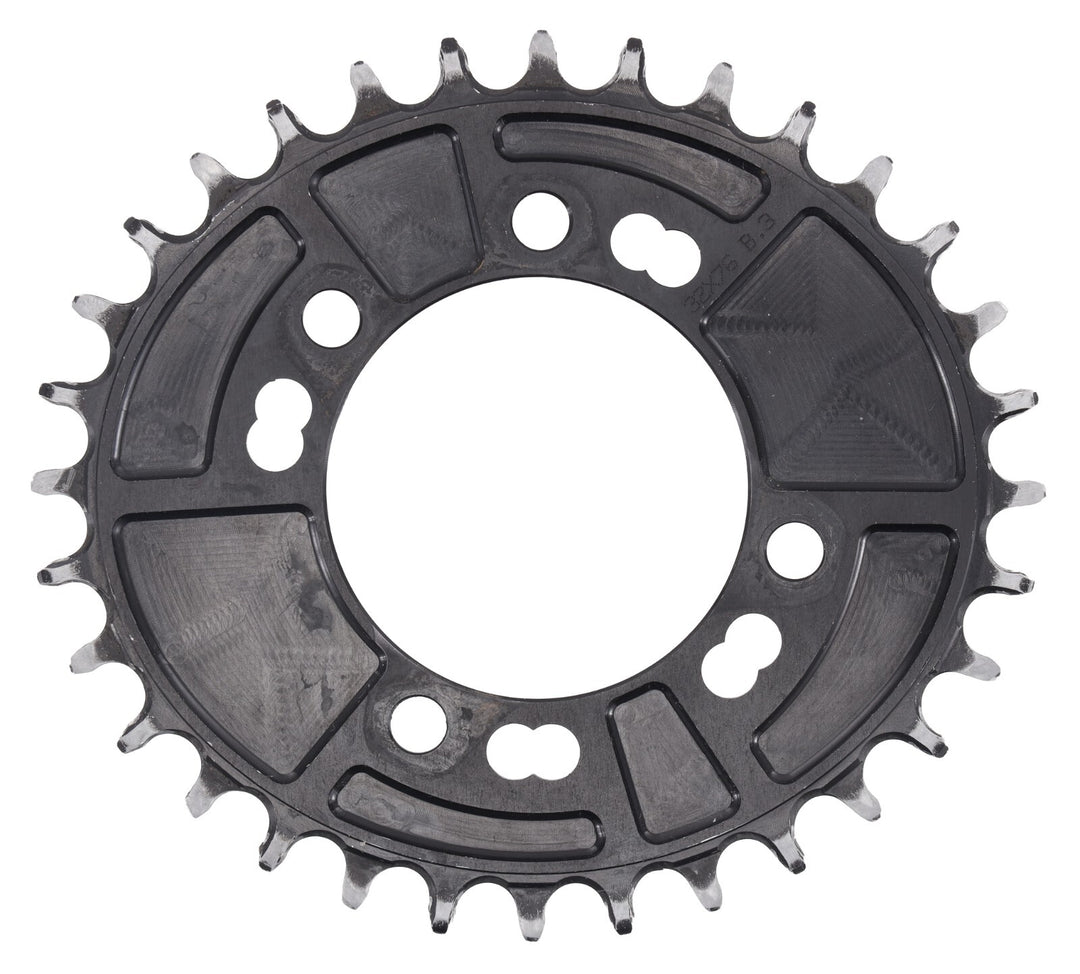 Rotor Q-Rings QX1 Oval Mtn Bike Chainring 9-12 Spd 32T 76mm BCD 4 Bolt OCP XC