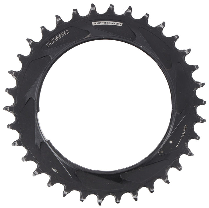 SRAM Eagle Transmission Thread Mount 34T MTB Chainring T-Type 0mm Offset 12 Spd