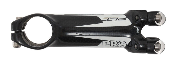 PRO PLT 3K Carbon 3D Forged Alloy Road Bike Stem 31.8 x 110mm -10º Black Gravel