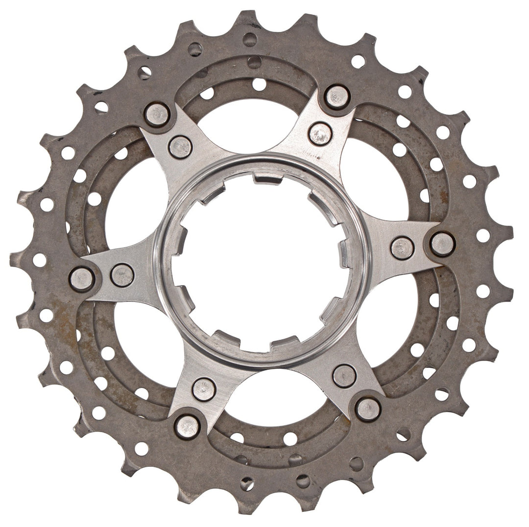 Shimano Dura-Ace CS-7800 Road 10 Sp Bike Cassette 12-25T Vintage 4 Cogs Titanium