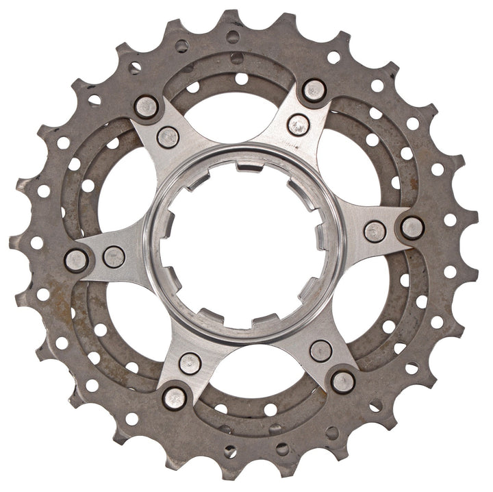 Shimano Dura-Ace CS-7800 Road 10 Sp Bike Cassette 12-25T Vintage 4 Cogs Titanium