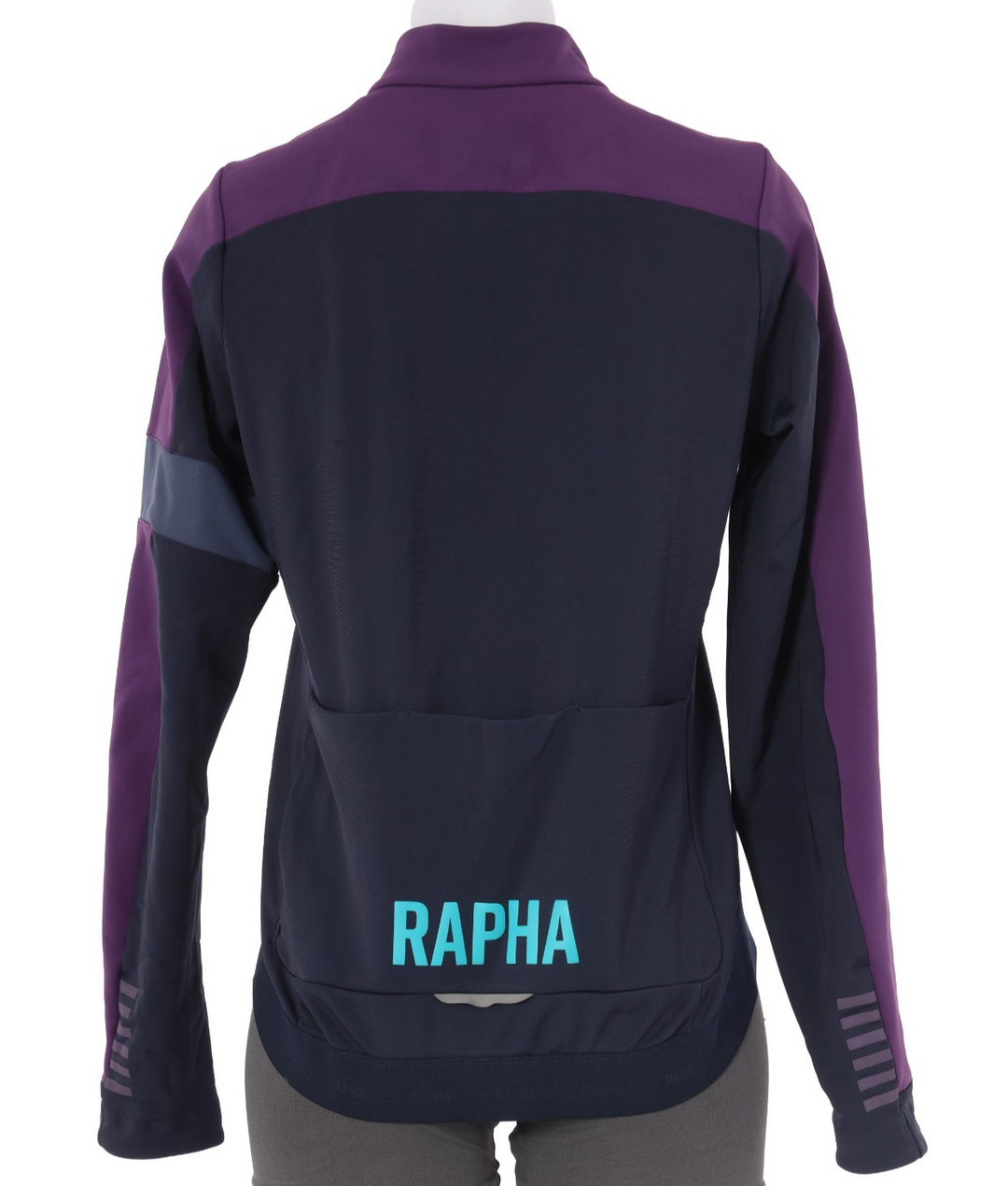 Rapha Pro Team Winter Jacket Women LARGE Purple Road Bike Cycling