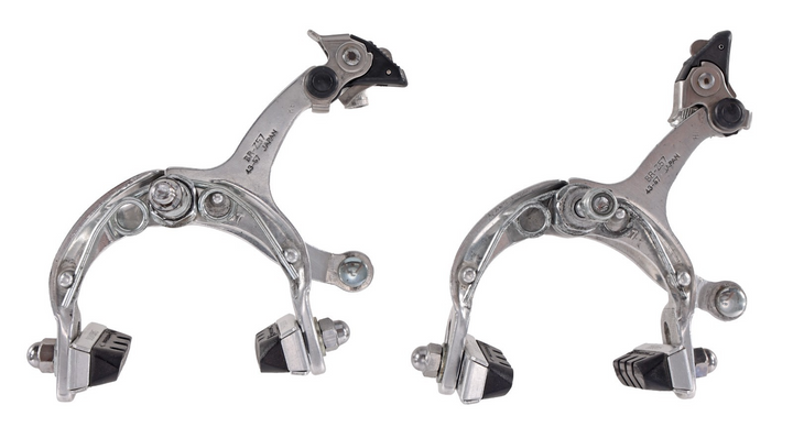 Shimano 105 Golden Arrow BR-Z57 Road Bike Brake Caliper Set F/R 43-57mm Vintage