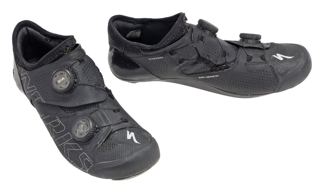 Specialized S-Works Ares Road Bike Shoes EU 39 US Women 6.5 BOA Black 3 Bolt TT