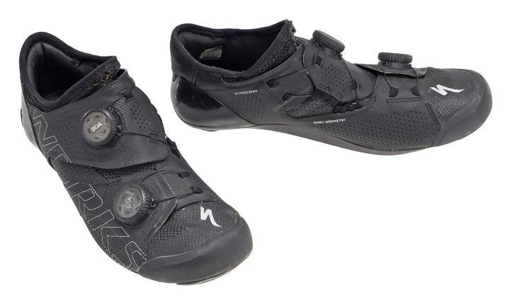Specialized S-Works Ares Road Bike Shoes EU 39 US Women 6.5 BOA Black 3 Bolt TT