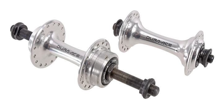 Shimano Dura-Ace 7400 Freewheel 8 Spd Frnt/Rear Hub Set 100/130mm QR 32H Vintage