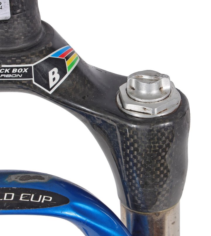 RockShox SID World Cup Dual Air 26" Mtn Bike Fork Carbon Ti 80mm Disc FOR PARTS