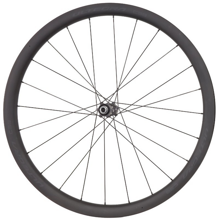 Shimano Ultegra WH-R8170 C36 Carbon CL Disc Tubeless Road FRONT Wheel 100mm 700c