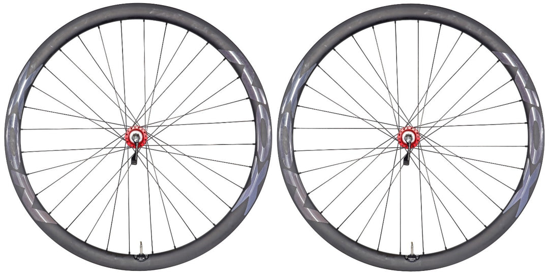 Nox Falkor 36D White Industries CL Disc Carbon Tubeless Wheelset Shimano 11s QR