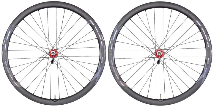 Nox Falkor 36D White Industries CL Disc Carbon Tubeless Wheelset Shimano 11s QR