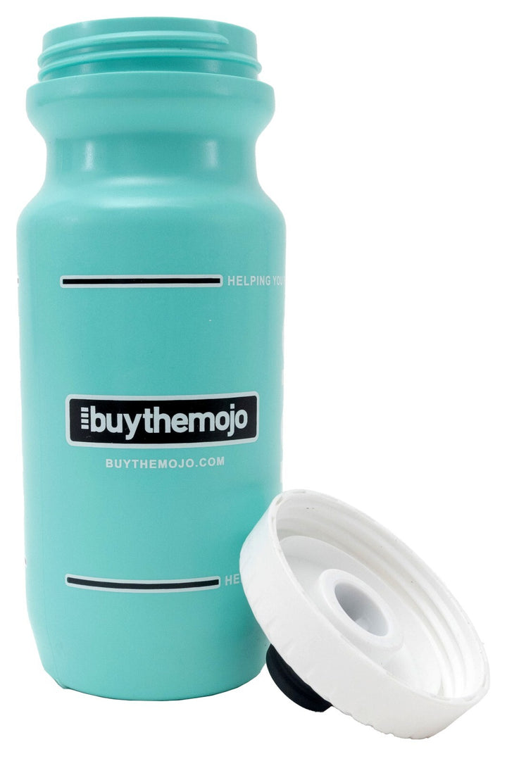 MOJO Specialized Water Bottles 21 Oz CELESTE -or- GREY 2 PACK Cycling Run Hike