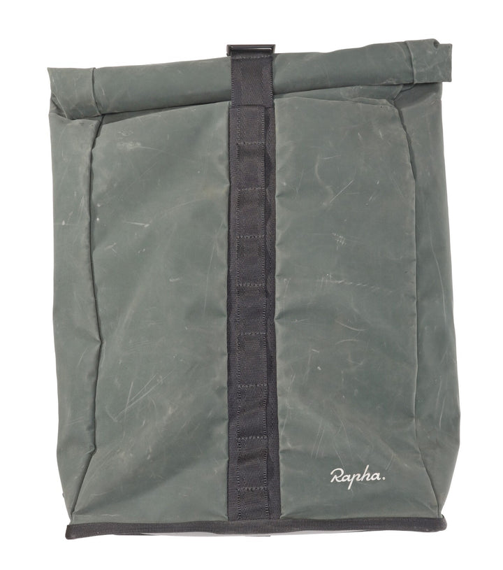 Rapha Roll Top Closure Backpack 25L ARMY GREEN Laptop Travel Commuter City Bike