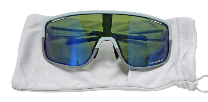 Shimano Pulsar Cycling Sunglasses Sage Green Ridescape GR Lens CE-PLSR3 Gravel