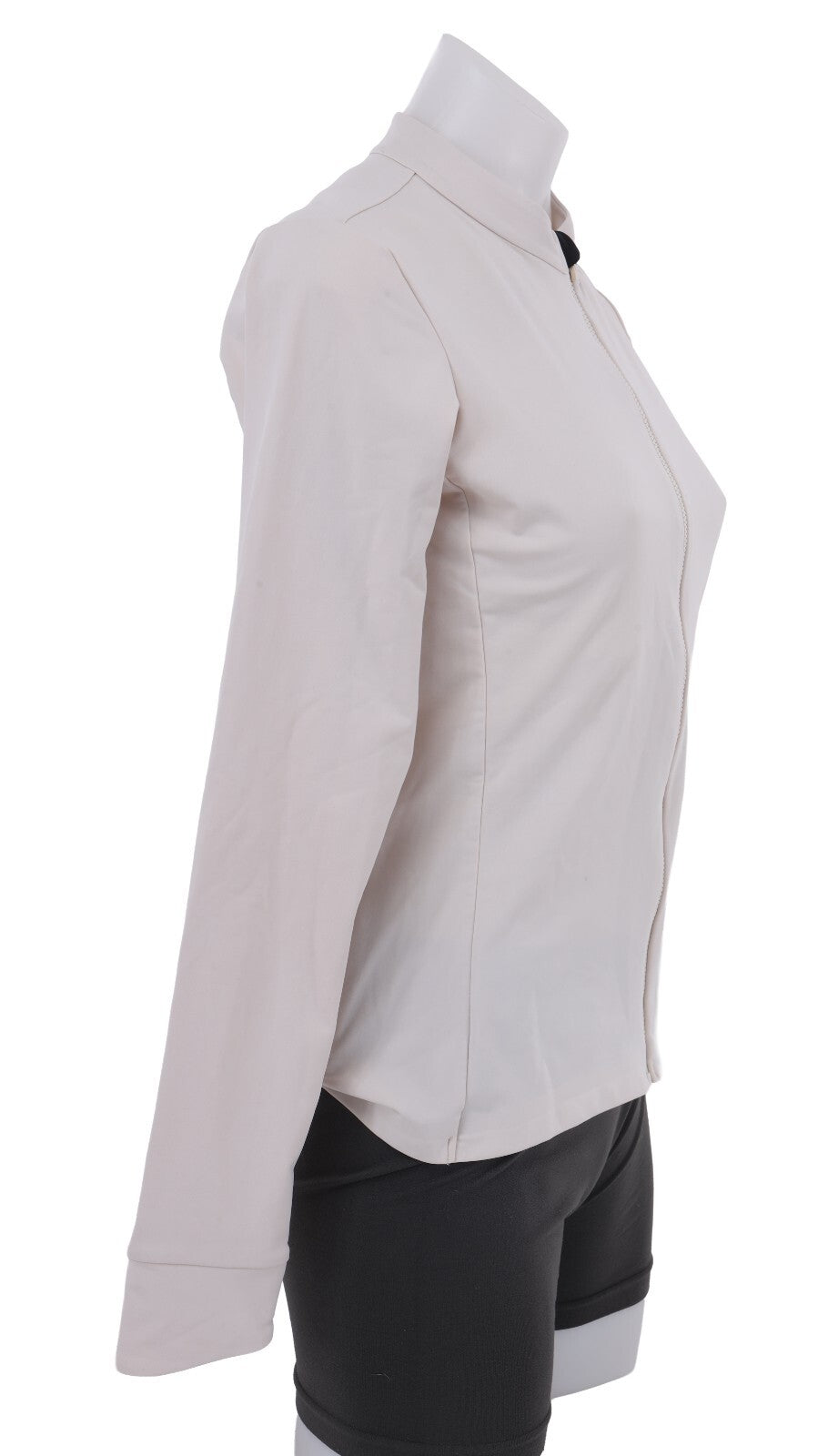 Rapha Souplesse Thermal Jersey Women LARGE White Road Bike Gravel Mountain Race