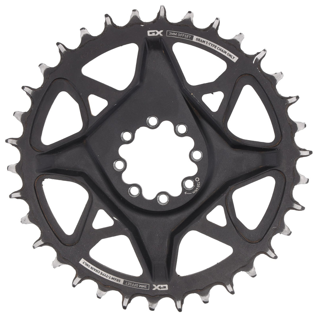 SRAM Eagle GX T-Type 8-Bolt Direct Mount 34T MTB Chainring 3mm Offset Enduro DH