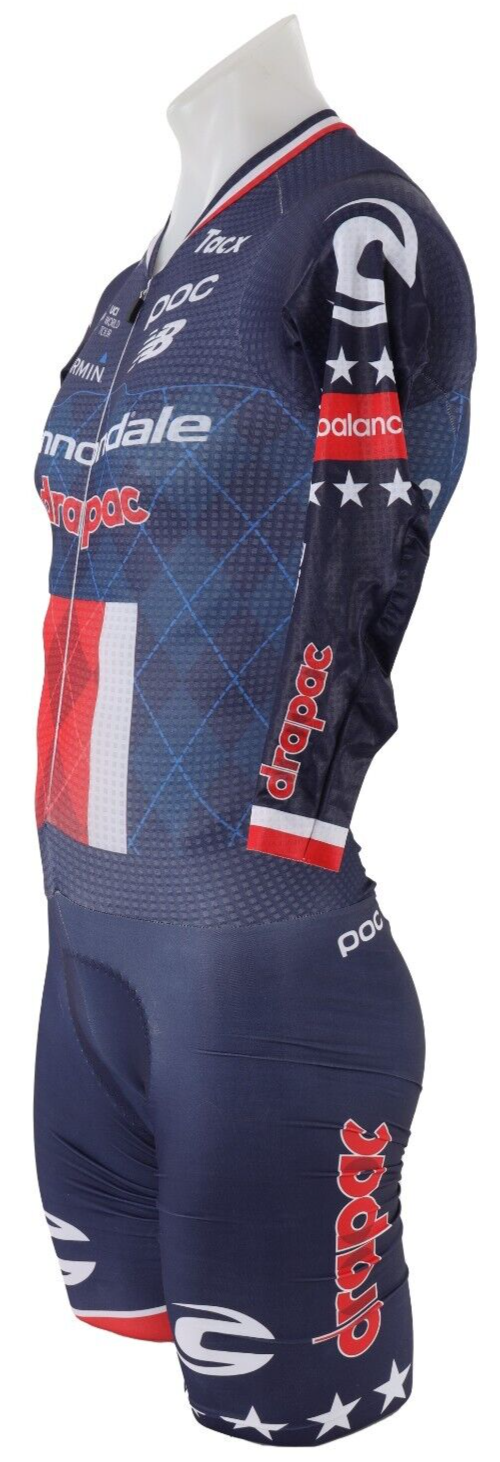 POC Cannondale Drapac Pro Cycling USA Champ Long Sleeve TT Speedsuit Men SIZE 3
