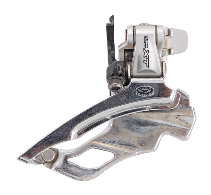 Shimano Deore XT FD-M761A 3x 9s MTB Front Derailleur Clamp-On 34.9mm Dual Pull