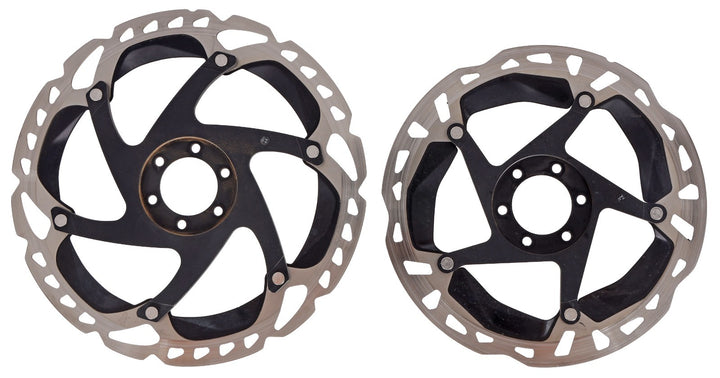 Shimano XTR RT-MT905 Mountain Bike Disc Brake Rotors 180/203mm PAIR 6 Bolt DH XC