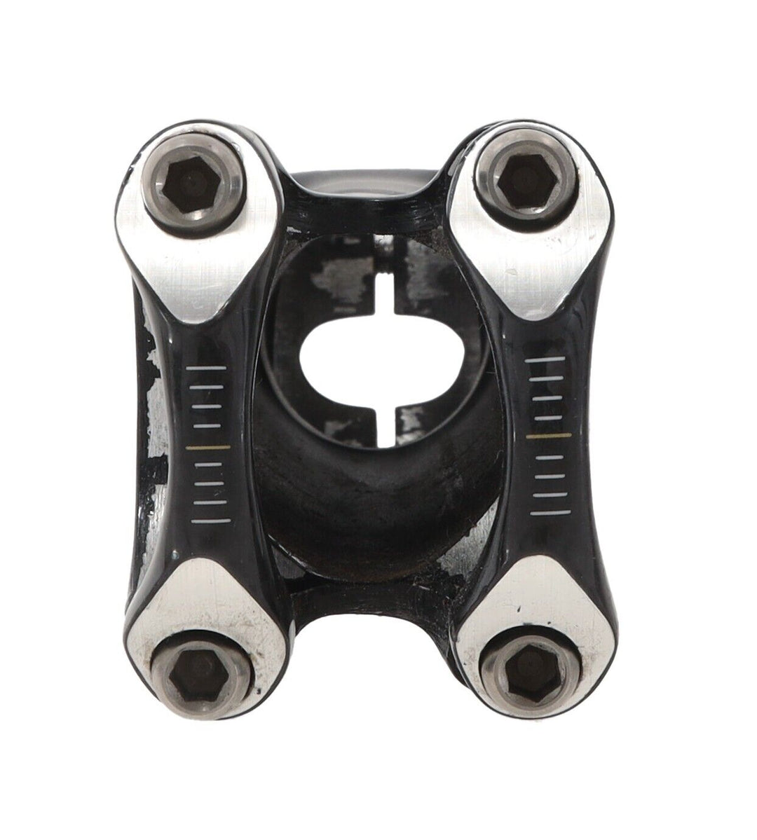 PRO PLT 3K Carbon 3D Forged Alloy Road Bike Stem 31.8 x 110mm -10º Black Gravel