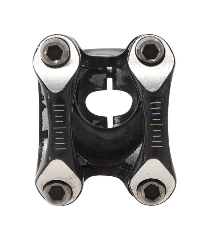 PRO PLT 3K Carbon 3D Forged Alloy Road Bike Stem 31.8 x 110mm -10º Black Gravel