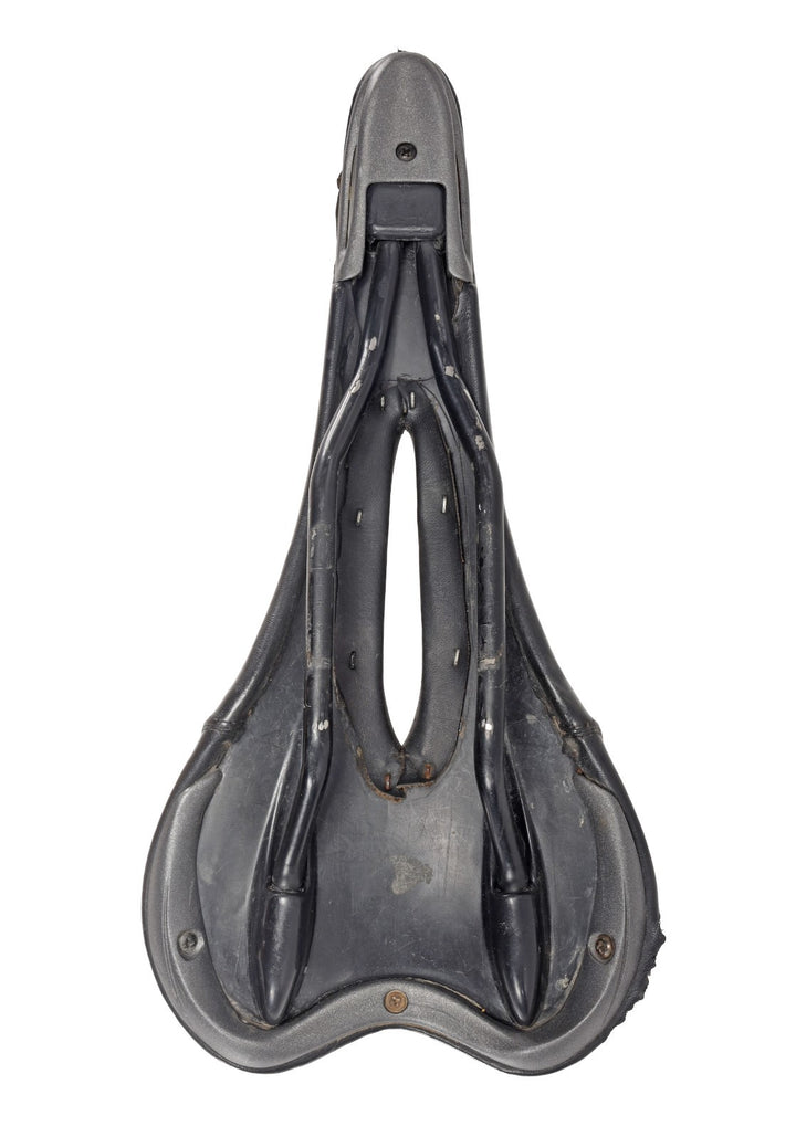 Selle Italia Flite Trans AM Road Bike Saddle 135mm 7 x 7mm BLACK Leather Cycling