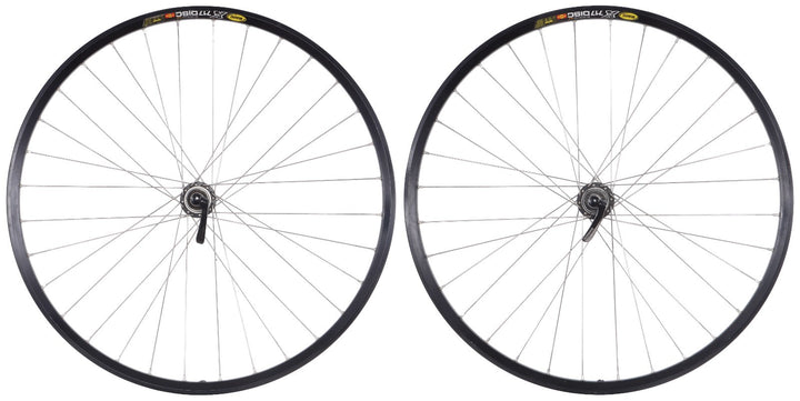 Mavic X717 Disc 26" XT M765 Alloy Clincher Mtn Bike Wheelset Shimano 9/10 Spd QR