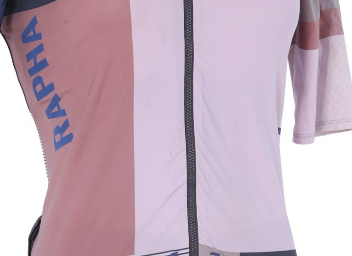 Rapha Time Pro Team Aero Short Sleeve Jersey Women MEDIUM Purple Road Bike