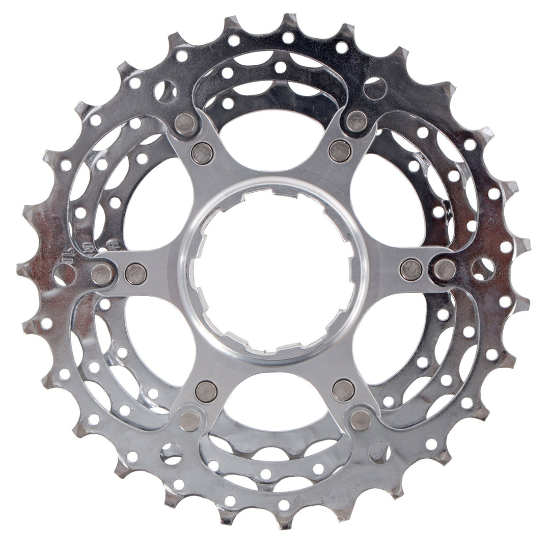 Shimano Ultegra CS-6500 9 Speed Road Bike Cassette 12-27T HG Race Silver Steel