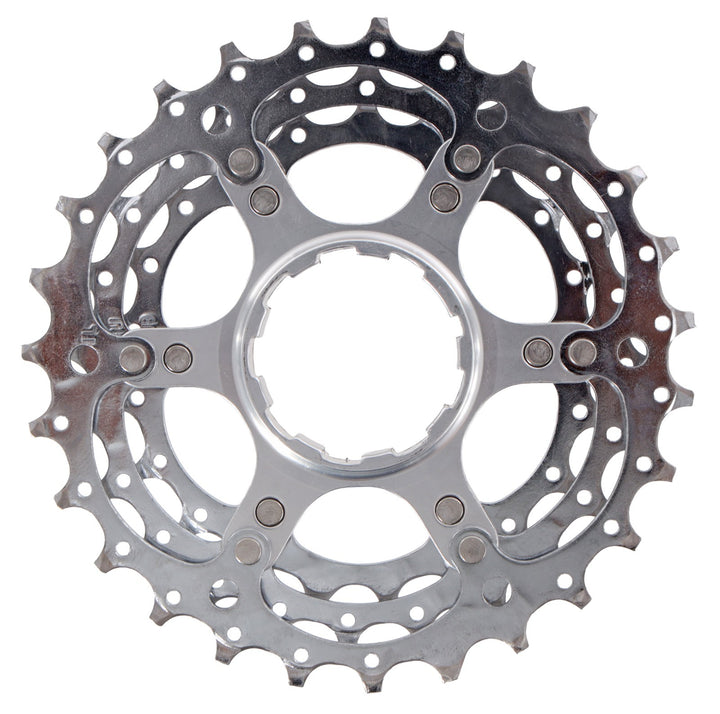 Shimano Ultegra CS-6500 9 Speed Road Bike Cassette 12-27T HG Race Silver Steel