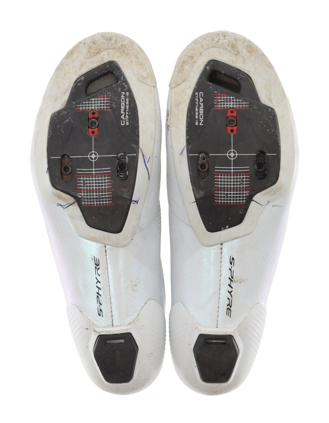 Shimano S-Phyre SH-RC903 Carbon Road Bike Shoes EU 38.5 US Men 5.5-6 WHITE BOA