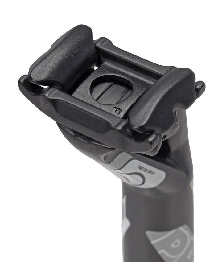 PRO Vibe Carbon Road Bike Seatpost 31.6 x 280mm 25mm Offset Black 7x 7mm Gravel