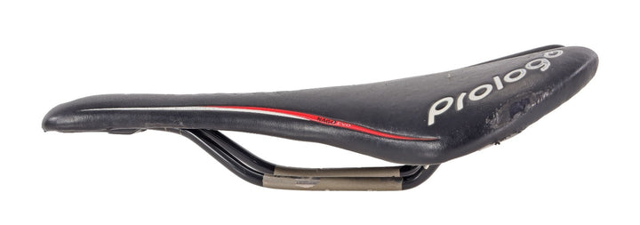 Prologo Nago Evo Road Bike Saddle 133mm 7 x 7mm Pro Titanium 1.4 Solid Rail CX