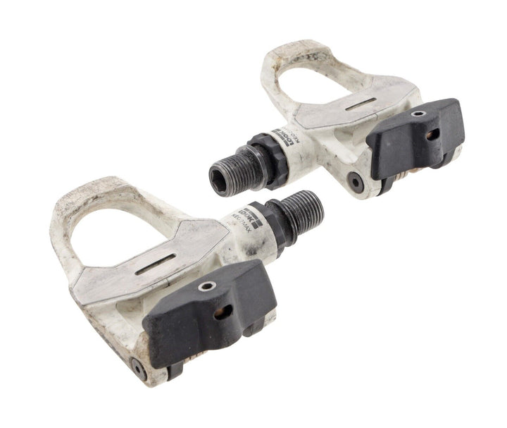 Look KEO 2 Max Steel Clipless Road Bike Pedals WHITE 3-Bolt Triathlon Cycling